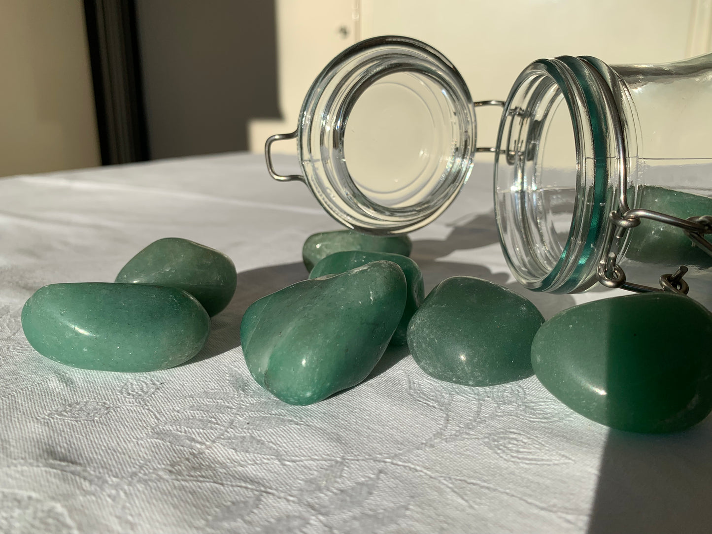 green aventurine tumble