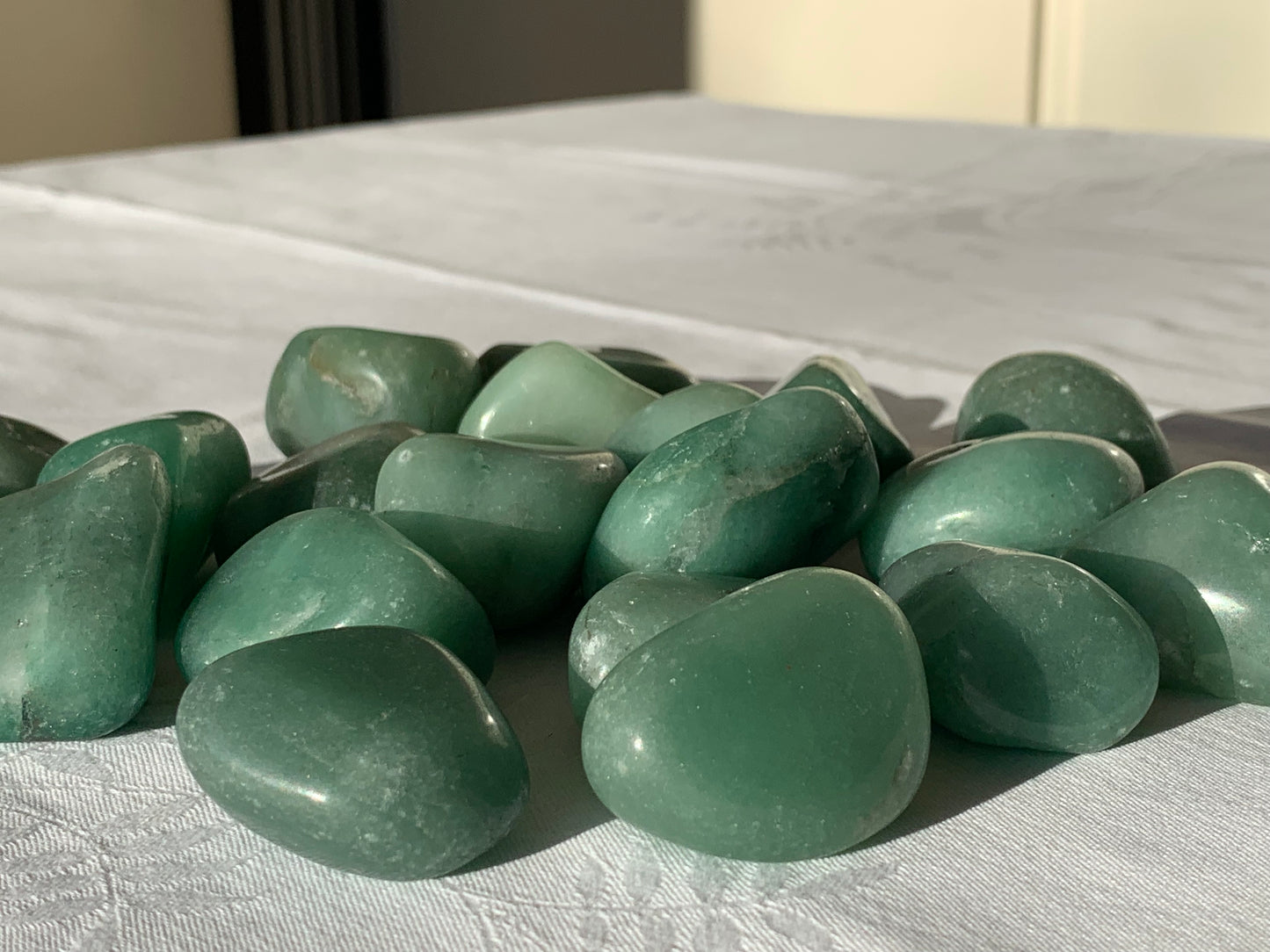 green aventurine tumble