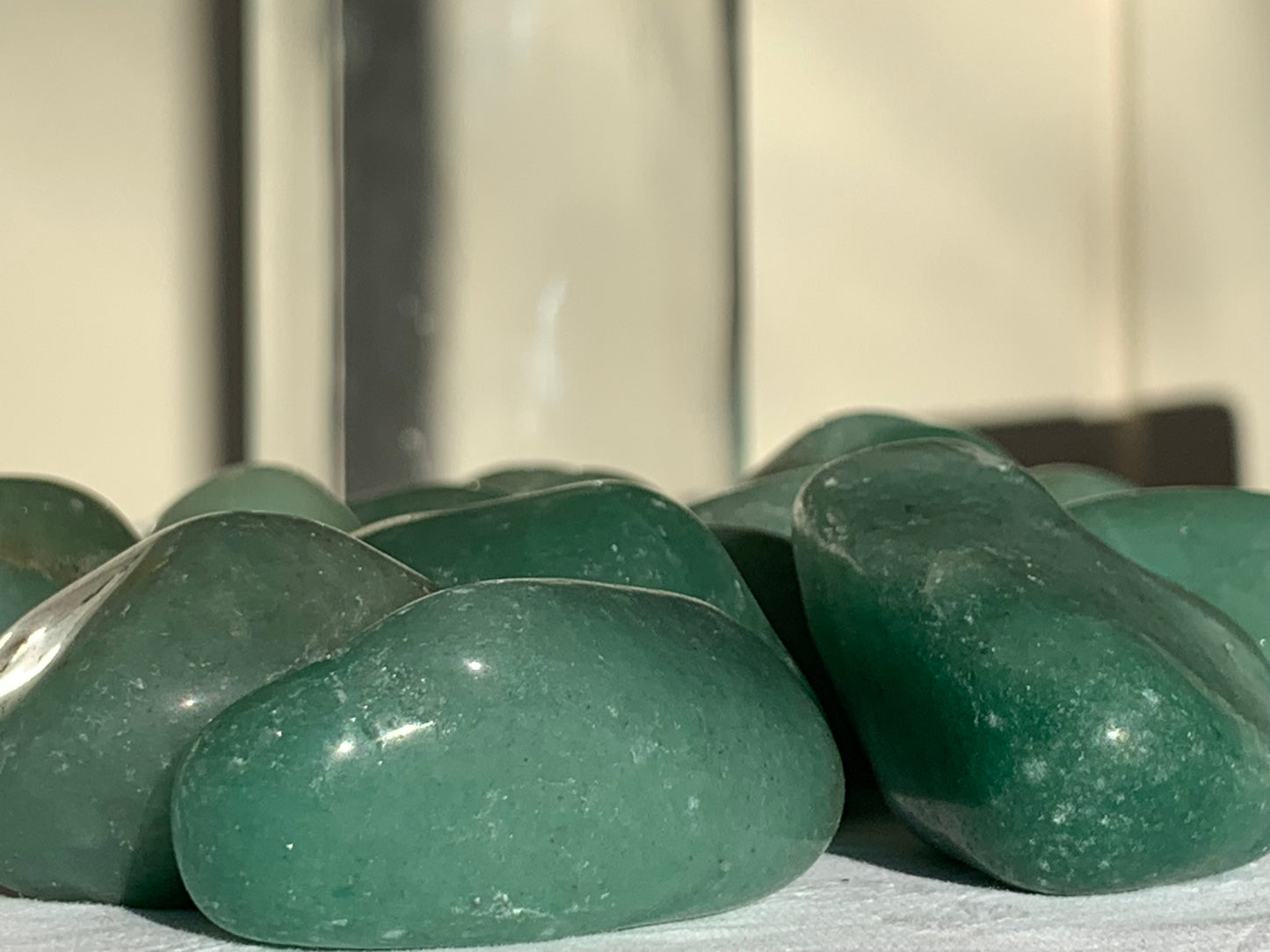 green aventurine tumble
