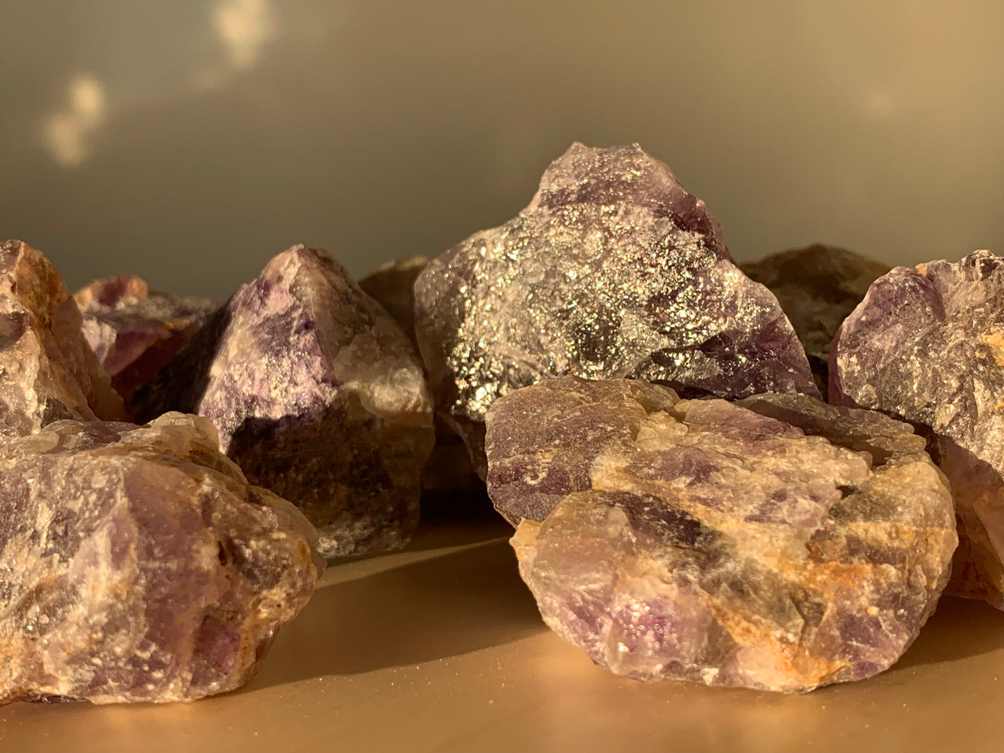 inclusion amethyst chunk