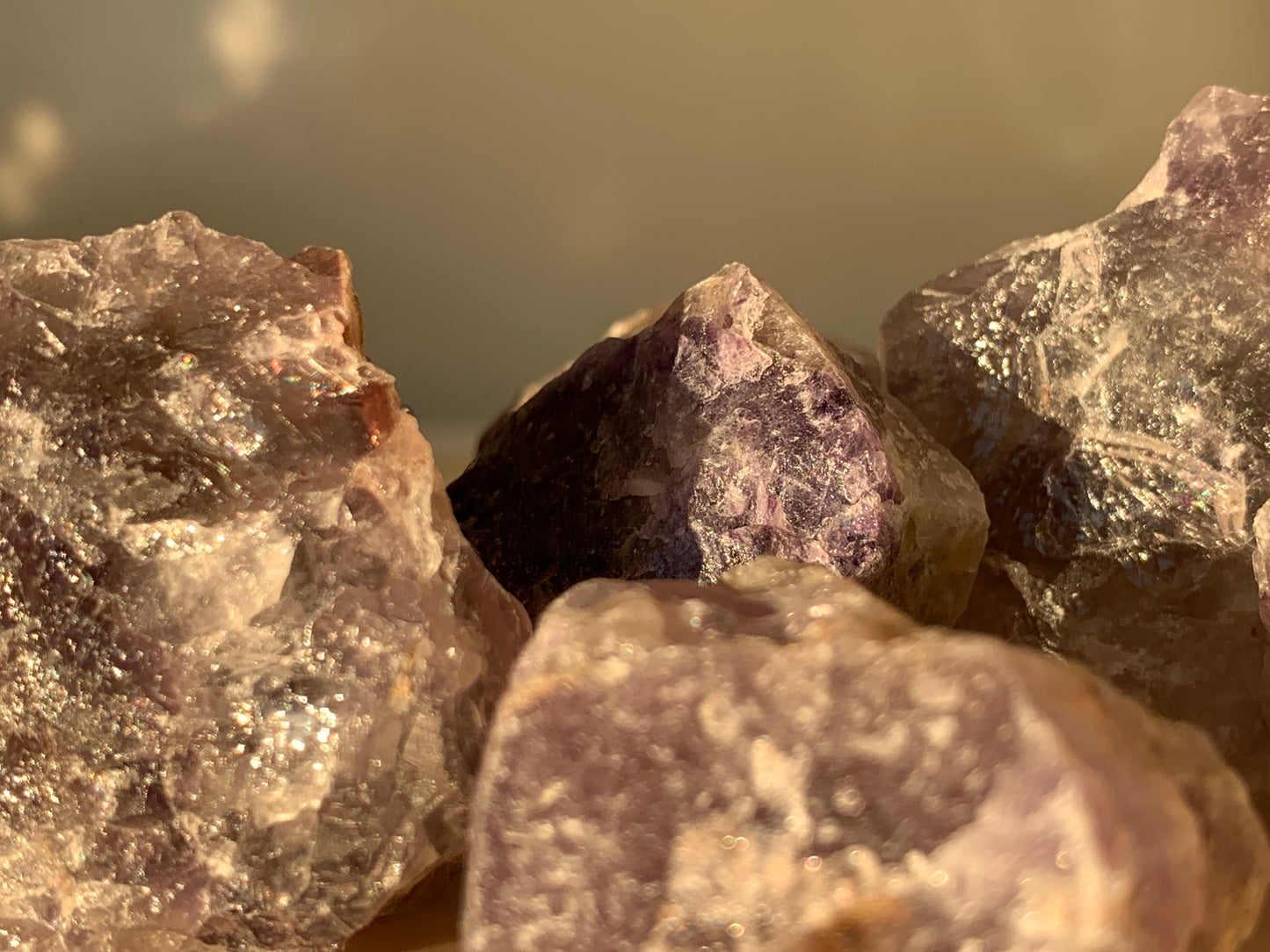 inclusion amethyst chunk