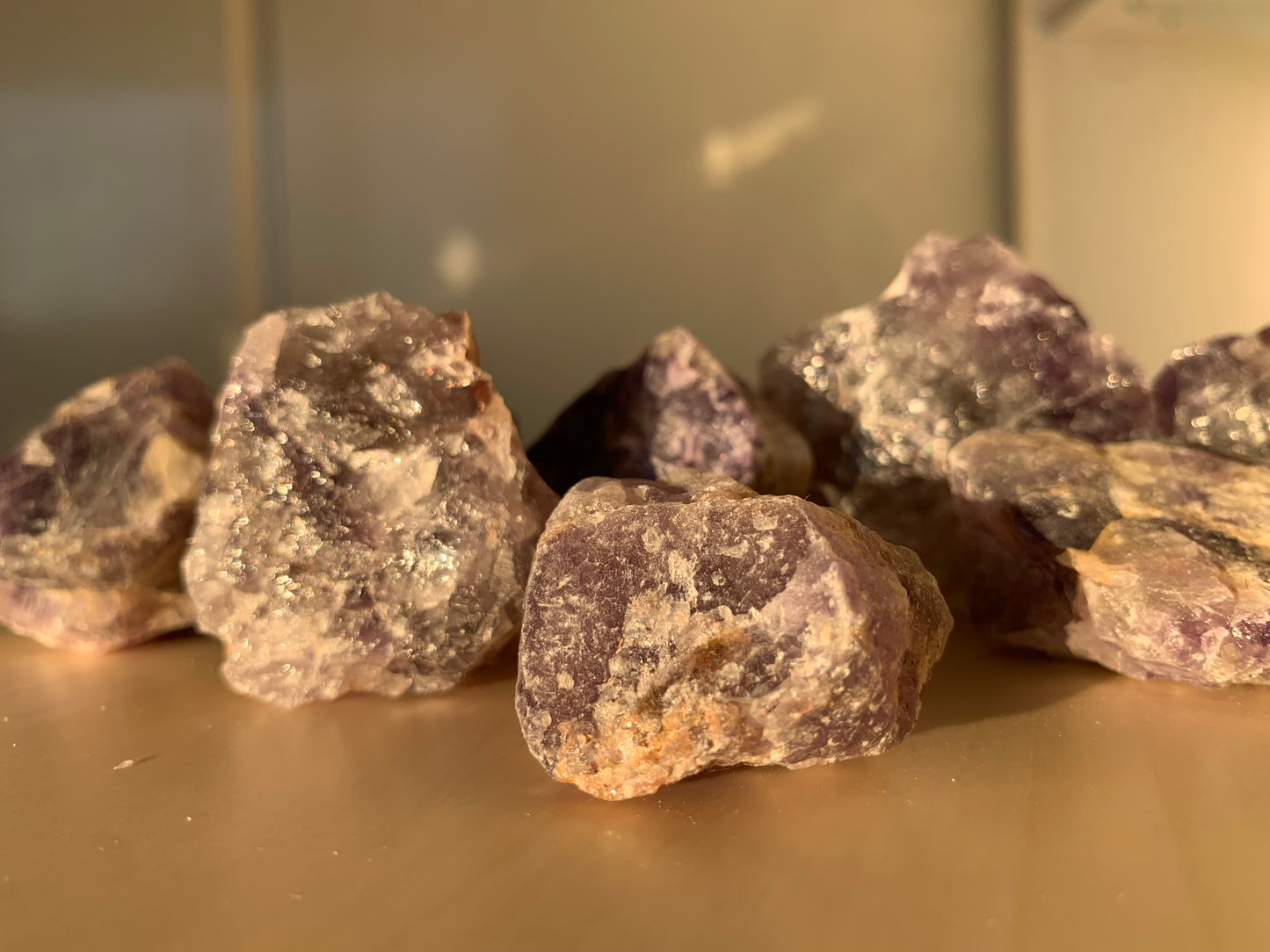 inclusion amethyst chunk