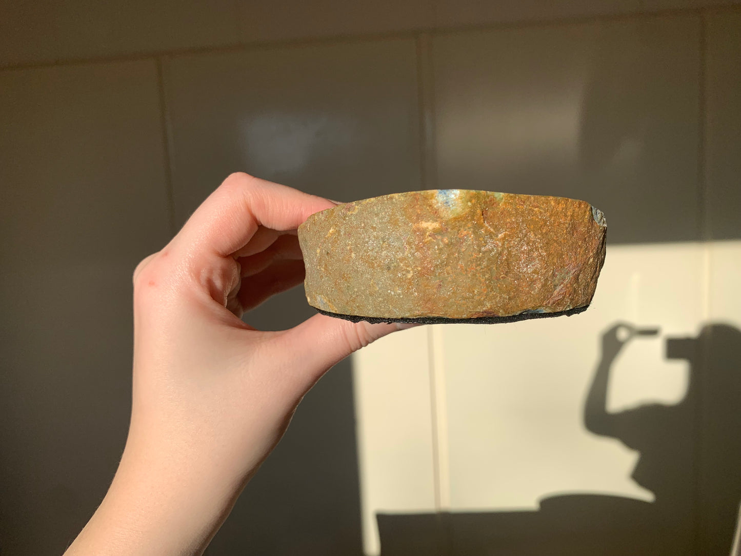 b - agate candle holder