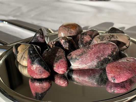 rhodonite tumble