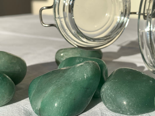 green aventurine tumble