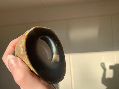 b - agate candle holder